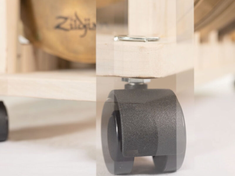 The Rack - N - Roll TM Cymbal Cart